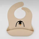 Σαλιάρες Beige Collection - penguin