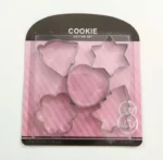 Μεταλλικά Κουπ πατ για cookies 5τμχ