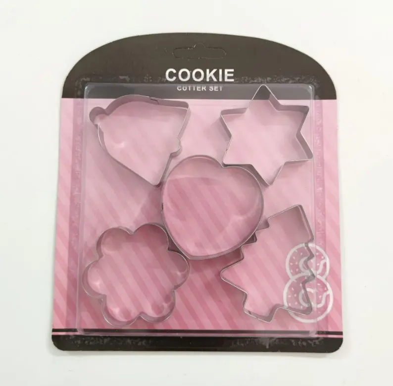 Μεταλλικά Κουπ πατ για cookies 5τμχ Μεταλλικά Κουπ πατ για cookies 5τμχ
