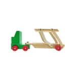 Ξύλινο ρυμουλκό με 3 αυτοκίνητα - Image 4