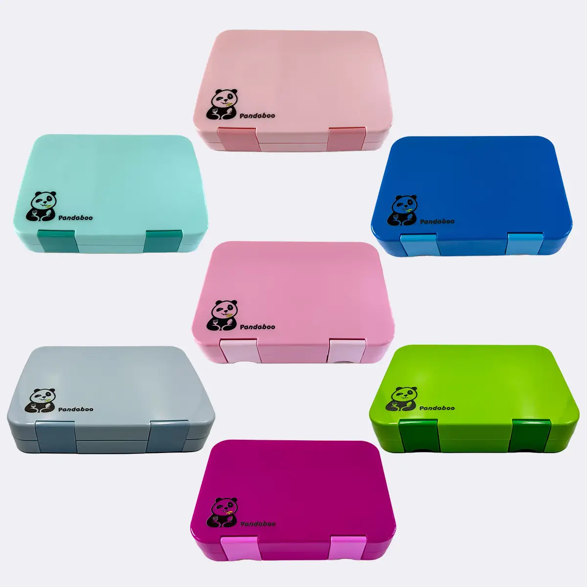 lunchBoxes7 Bento Lunch Box Pandaboo Μεσαίο – Φαγητοδοχείο 820ml - Image 1