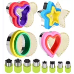 Σετ Κόφτες ζύμης και φρούτων 12τμχ