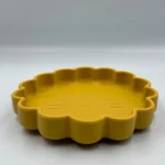 Πιάτο σιλικόνης Λιονταράκι - mustard