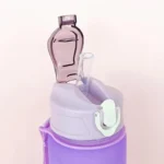 Παγούρι νερού χρωματιστό με ιμάντα 750ml - Image 2