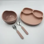 Σετ Σιλικόνης Dusty Pink Owl