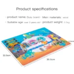 Ξύλινος Πίνακας Δραστηριοτήτων  Ωκεανός - Image 6