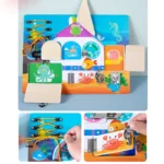 Ξύλινος Πίνακας Δραστηριοτήτων  Ωκεανός - Image 3