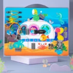 Ξύλινος Πίνακας Δραστηριοτήτων  Ωκεανός