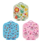Παιδικό Φαγητοδοχείο Bento Box με Σχέδια και 3-4 Χωρίσματα