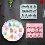 Φόρμα σιλικόνης Xmas 12 θέσεις - Image 6