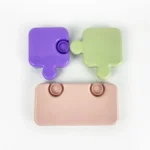 Πλαστικό φαγητοδοχείο Puzzle σε 2 χρώματα - Image 3