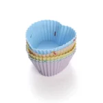 Φόρμες σιλικόνης για Cupcakes 1τμχ καρδιά - Image 2