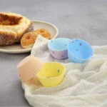 Φόρμες σιλικόνης για Cupcakes 1τμχ Στρογγυλό - Image 3