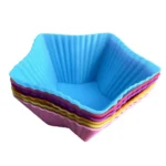Φόρμες σιλικόνης για Cupcakes 1τμχ Αστέρι - Image 2