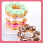 Φόρμα Σιλικόνης Flower Donuts