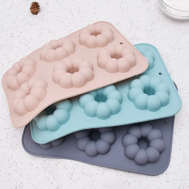Φόρμα Σιλικόνης Flower Donuts Φόρμα Σιλικόνης Flower Donuts