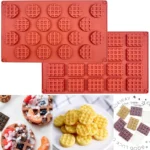Φόρμα Σιλικόνης Mini Waffles