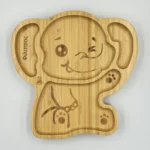 Πιάτο ελέφαντας με χάραξη