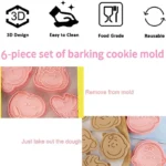 Καλούπι Cookies Snoopy - Image 2