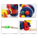 Ξύλινη Τρεχαλίτσα με Κοντάρι - Image 8