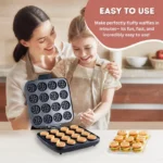 Ηλεκτρική Συσκευή- 16 Mini Waffles - Image 3