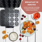 Ηλεκτρική Συσκευή- 16 Mini Waffles - Image 4