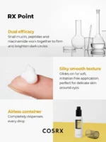 cosrx snail peptide eye cream