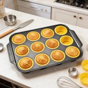 μεταλλική φόρμα για muffins