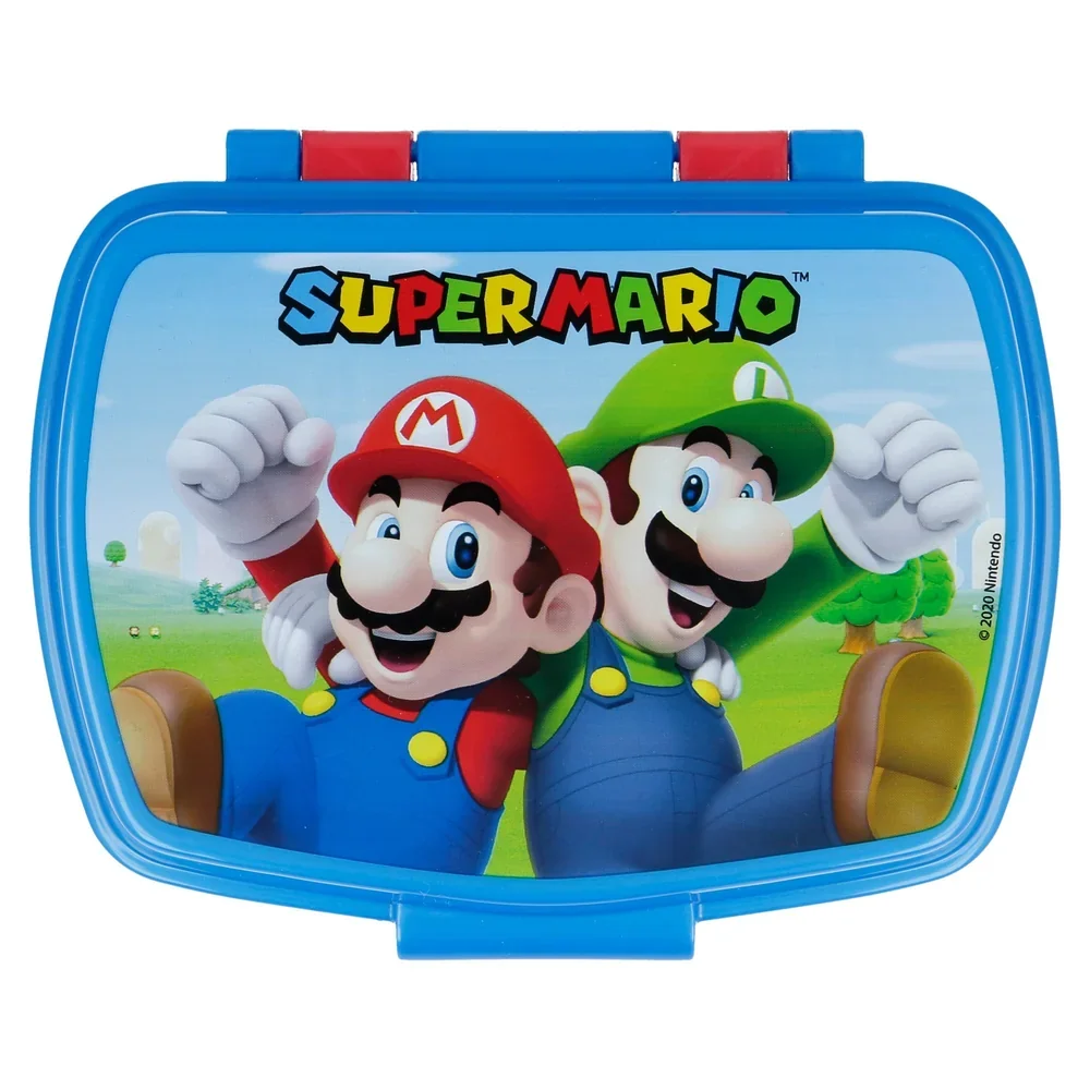 Παιδικό Φαγητοδοχείο Super Mario με 3 Θήκες 5 παιδικό φαγητοδοχείο super mario 5