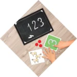 montessori παιχνίδι αριθμών 4