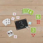 montessori παιχνίδι αριθμών 6